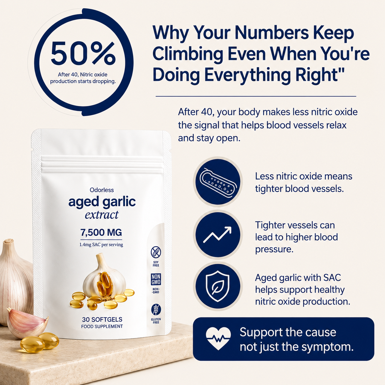 Aged Garlic Extract — Support Before the Prescription